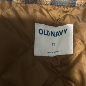 Old Navy Tan Quilted Outerwear